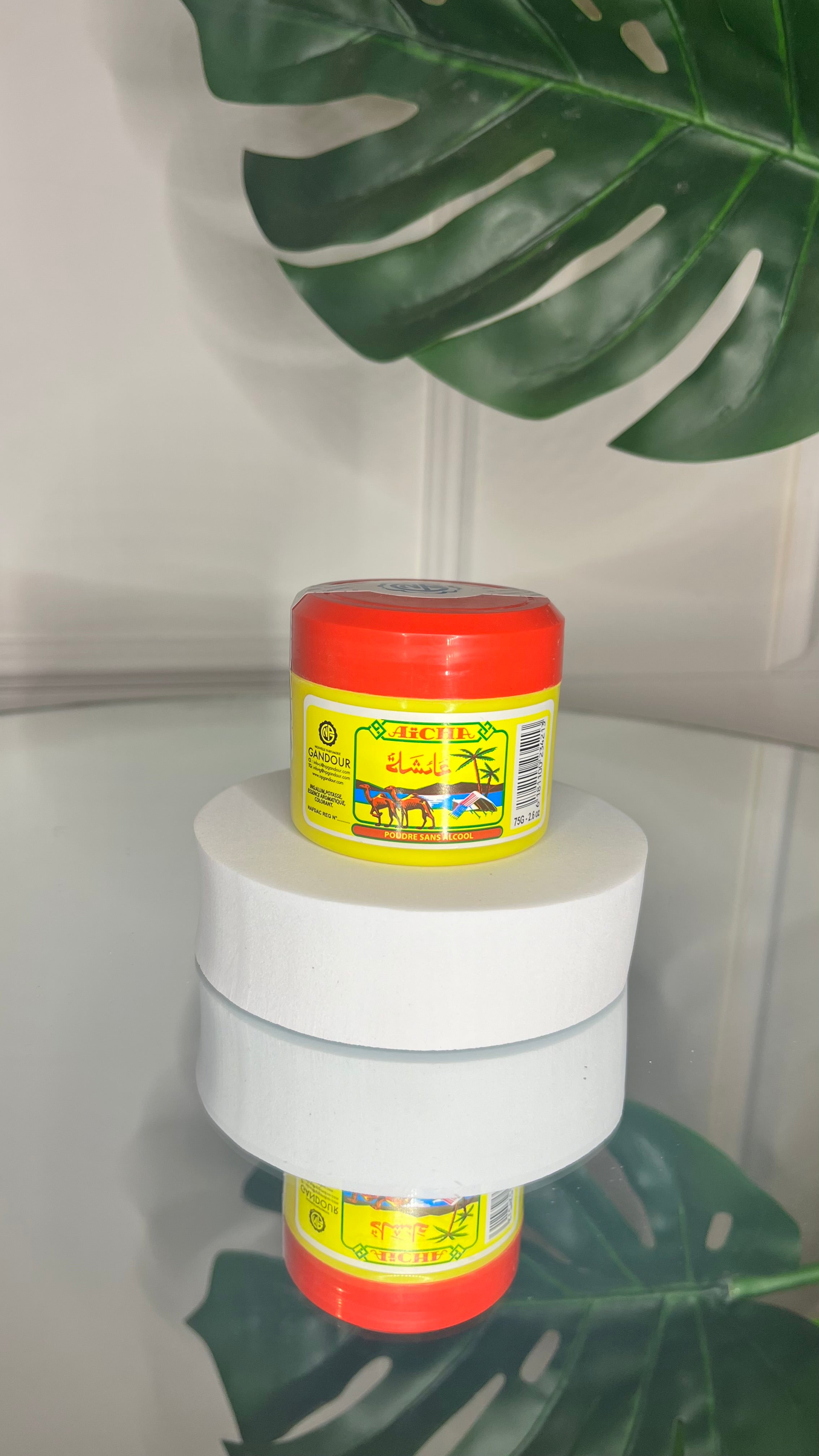 Poudre Aïcha - Poudre De Toilette 100% Naturel Pour Femme - 75g - Neuf