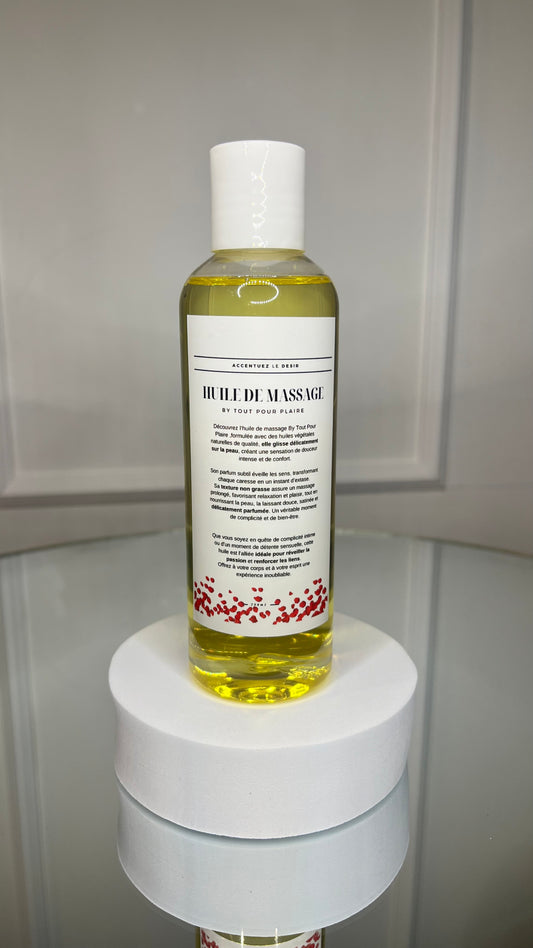 Huile de massage